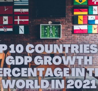 Top 10 countries by GDP growth percentage in the world 2021
