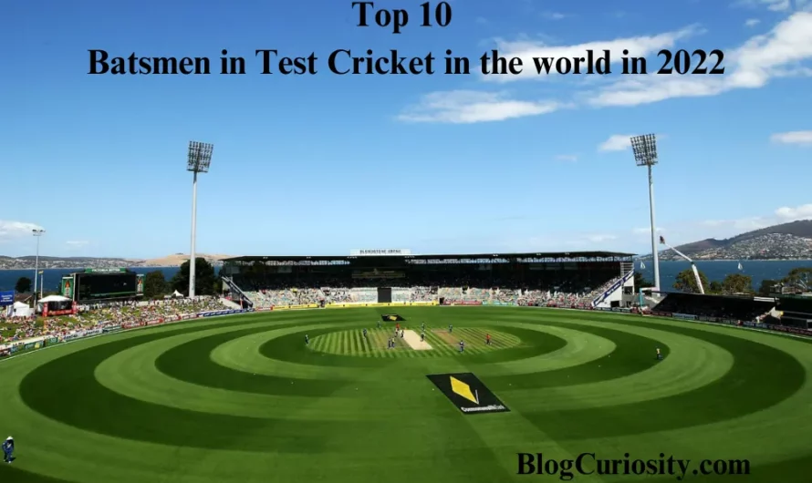 Top 10 Batsmen in Test Cricket in The World in 2022
