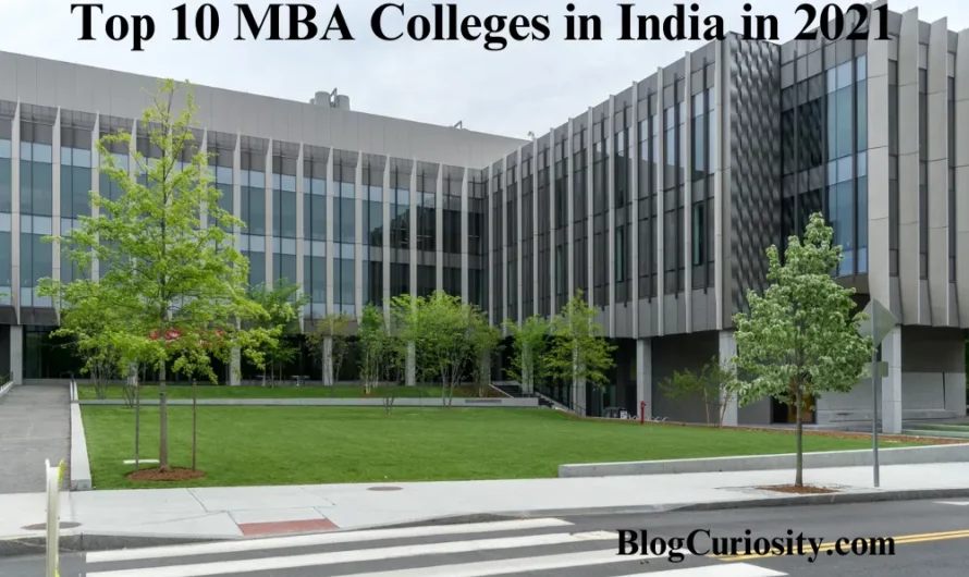 Top 10 MBA Colleges in India in 2021