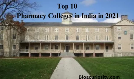 Top 10 Pharmacy Colleges in India in 2021