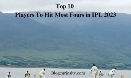 Top 10 Players To Hit Most Fours in IPL 2023