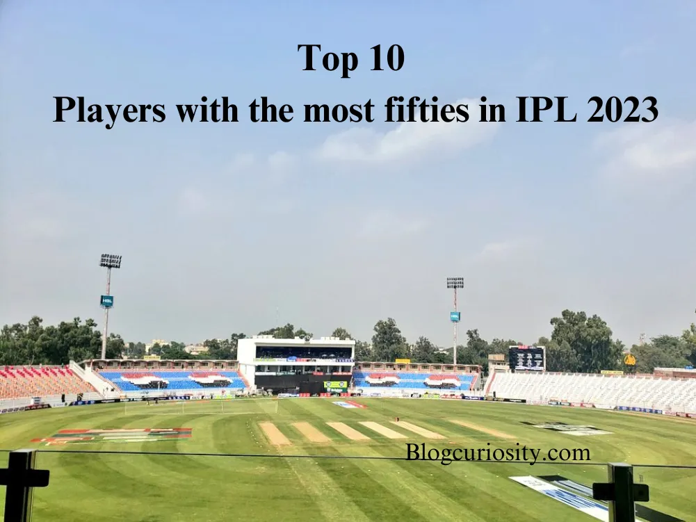 Top 10 Players with most fifties in IPL 2023