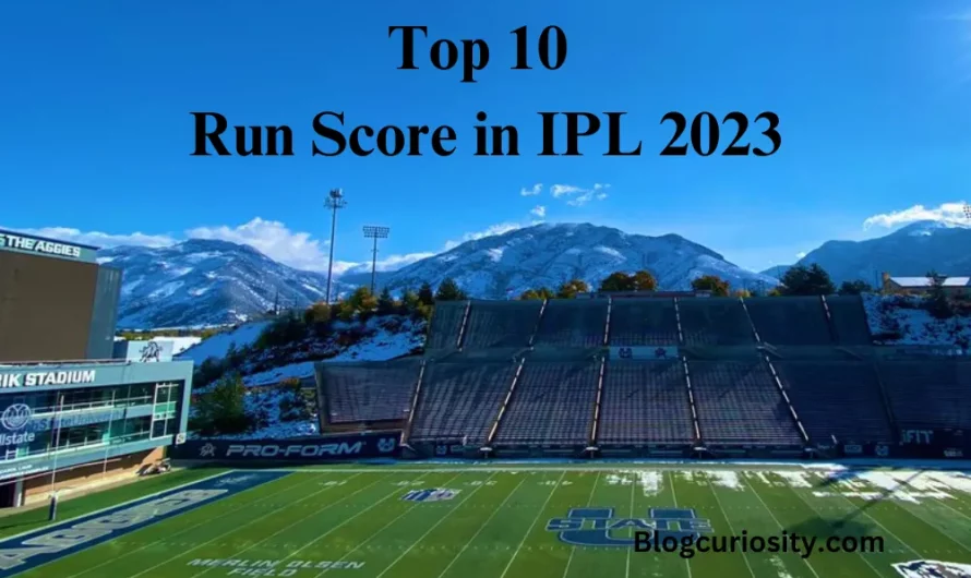 Top 10 Run Scorer in IPL 2023