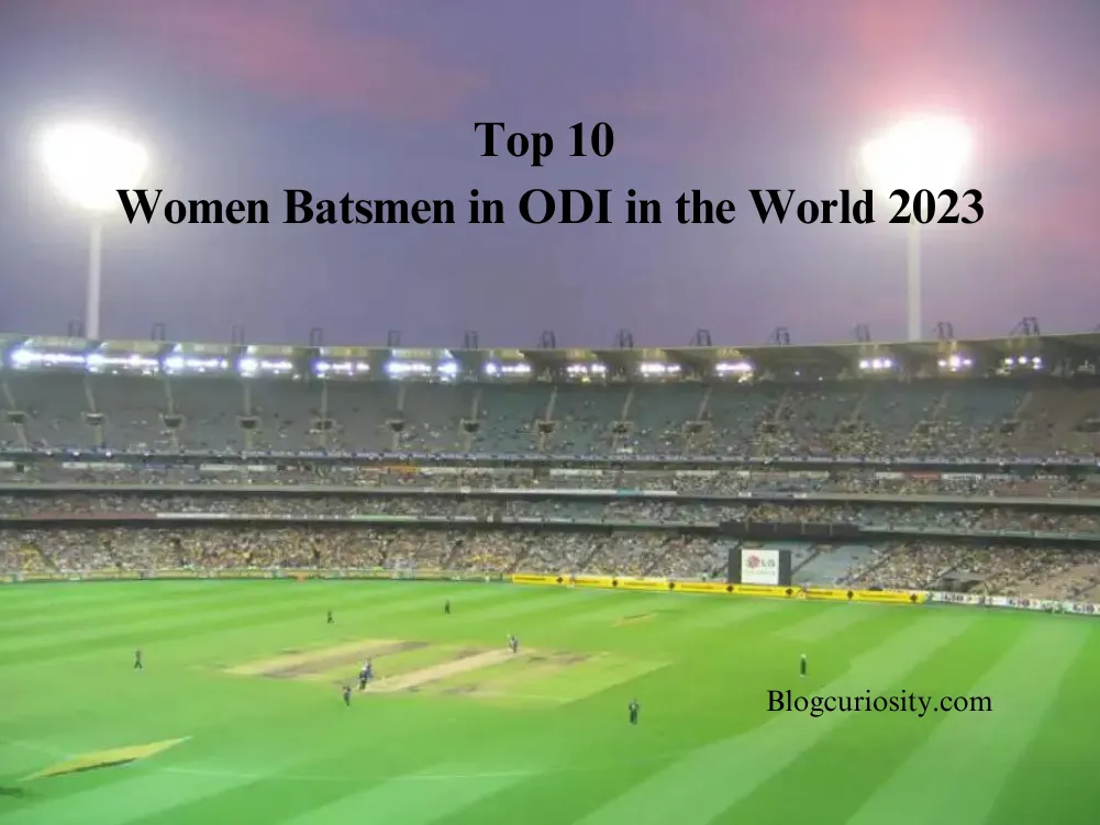 Top 10 Women Batsmen in ODI in the world 2023