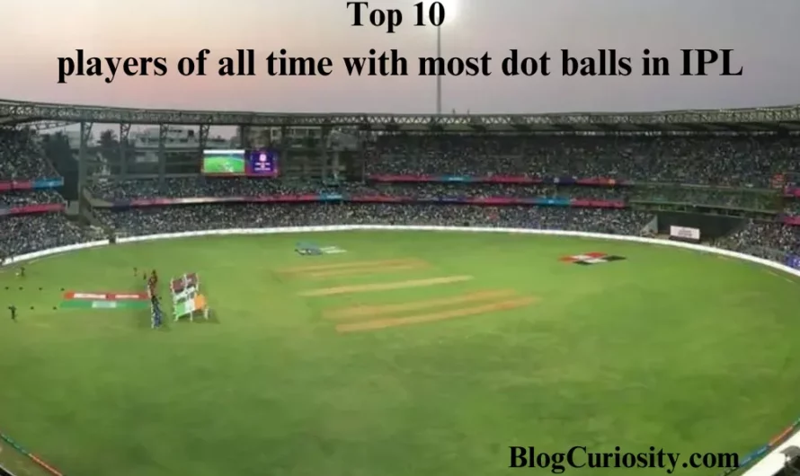 Top 10 Players of all time with Most Dot Balls in IPL