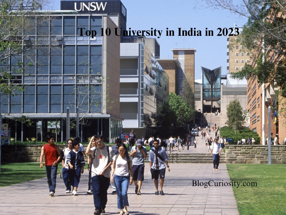 Top 10 University in India in 2023