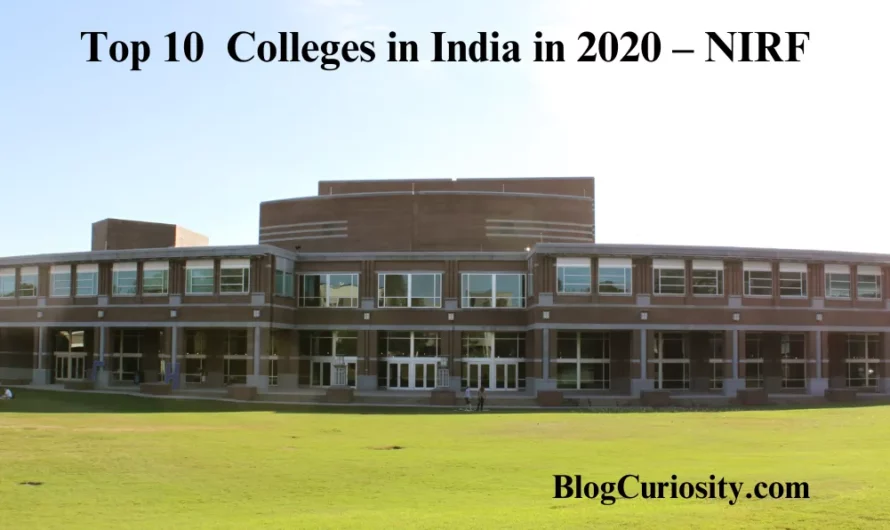 Top 10 Colleges in India in 2020 – NIRF