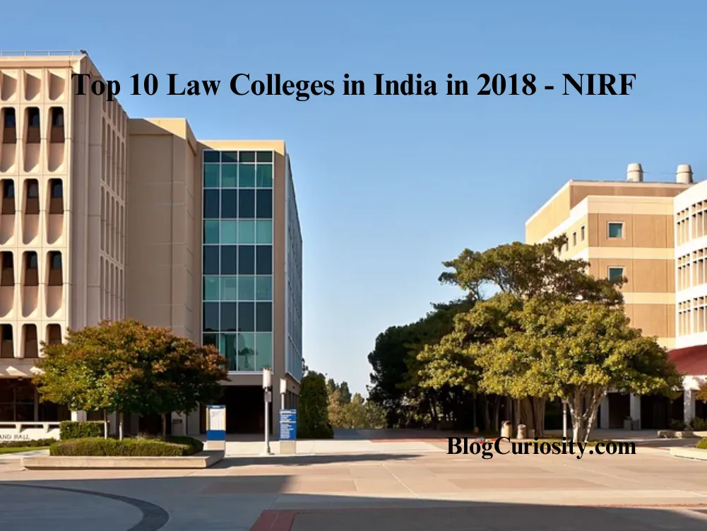 Top 10 Law Colleges in India in 2018 - NIRF