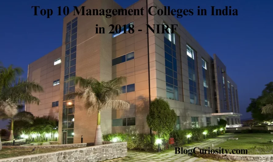 Top 10 Management Colleges in India in 2018 – NIRF