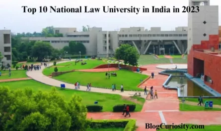 Top 10 National Law University in India in 2023