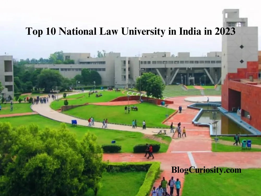 Top 10 National Law University in India in 2023