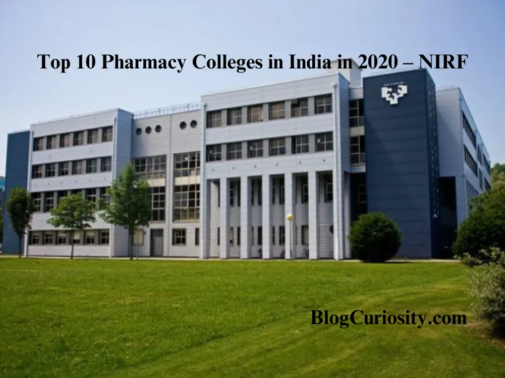 Top 10 Pharmacy Colleges in India in 2020