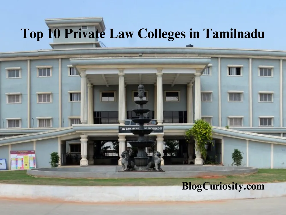 Top 10 Private Law Colleges in Tamilnadu