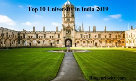 Top 10 University in India 2019