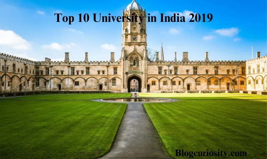 Top 10 University in India 2019 – NIRF