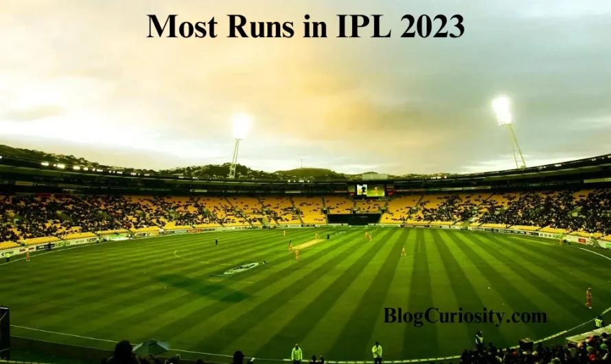 Most Runs in IPL 2023